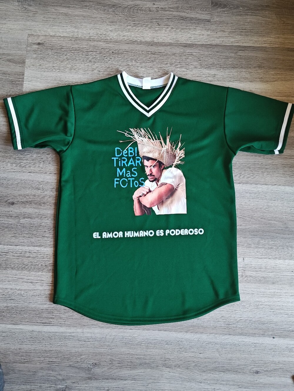 Benito Bowl 2026 green football jersey with graphic